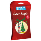 Sac à sapin de Noël biodégradable HANDICAP INTERNATIONAL