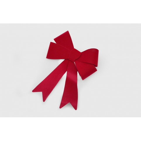 Noeud rouge pour sapin de Noël - 20x29cm