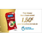 Sac à sapin de Noël biodégradable HANDICAP INTERNATIONAL - 25 ans